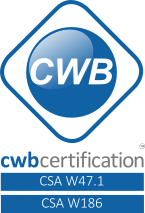 Canadian Welding Bureau certification mark, CWB 471-186