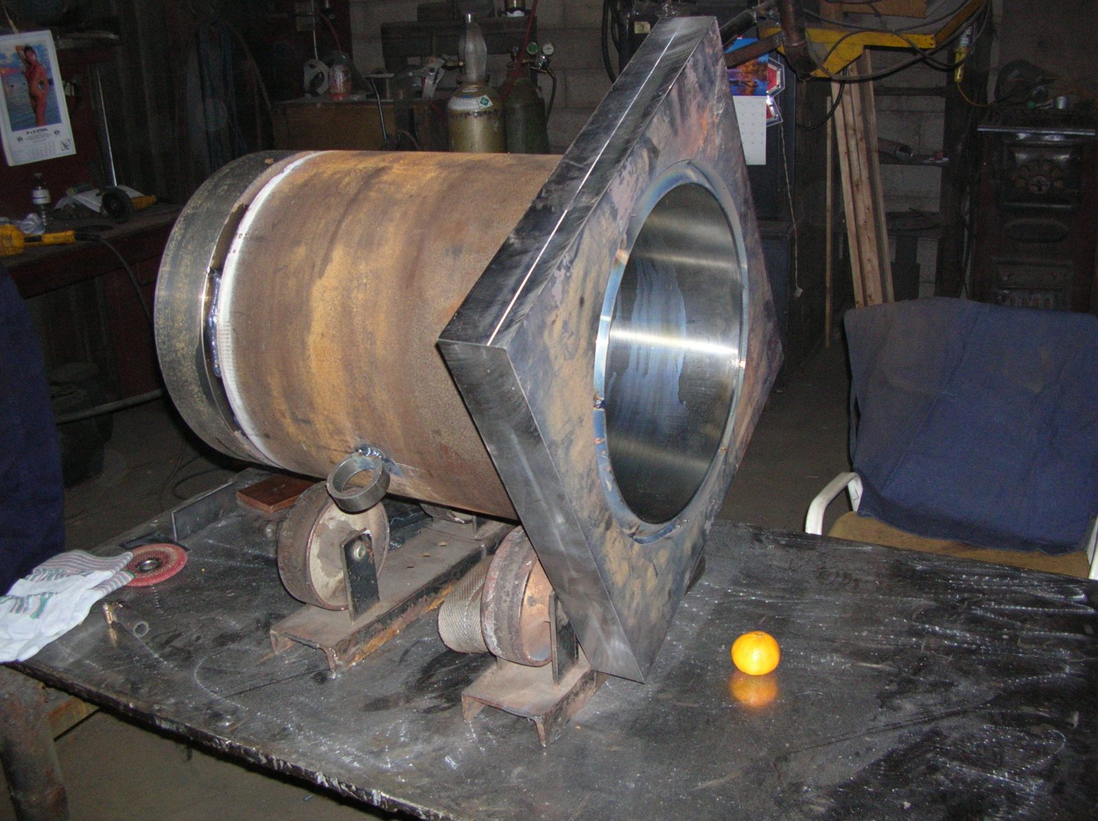 Heavy fabrication, custom fabricated by Dan's Welding & Fabricating in Burlington